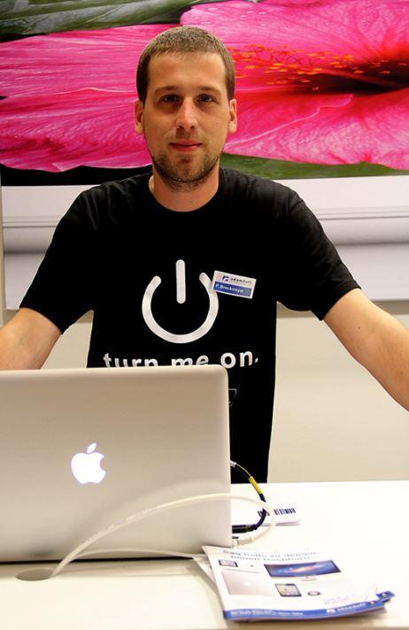 Store Manager Philipp Brockmeyer