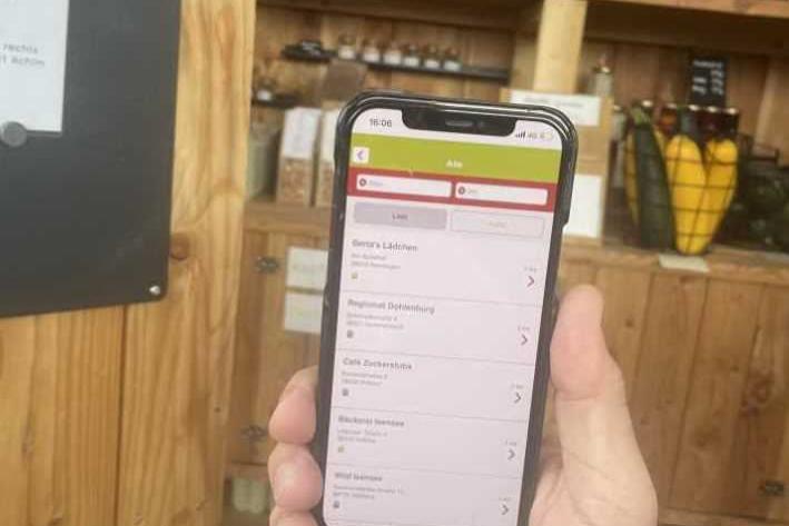 Datenbank-Anschluss an die REGIOapp