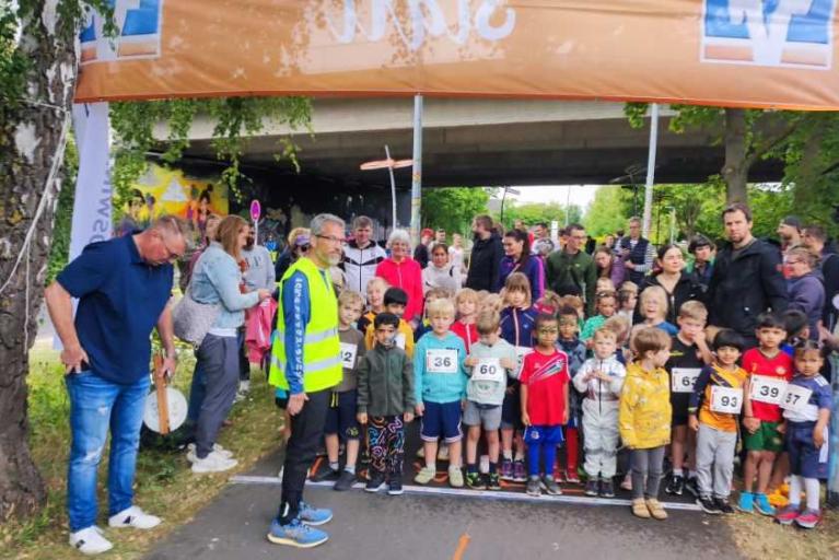 Erfolgreiche Premiere - 150 Kinder glücklich im Ziel