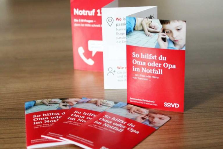 Kinder-Notfall-Flyer