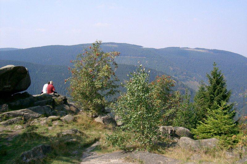Der Aufstieg lohnt sich: Oben wartet eine ersklassige Aussicht 