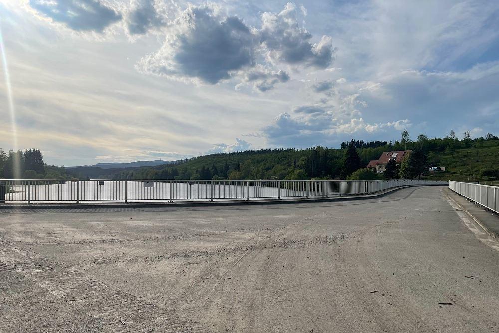 Trogfurther Talsperre an der Stempelstelle 42