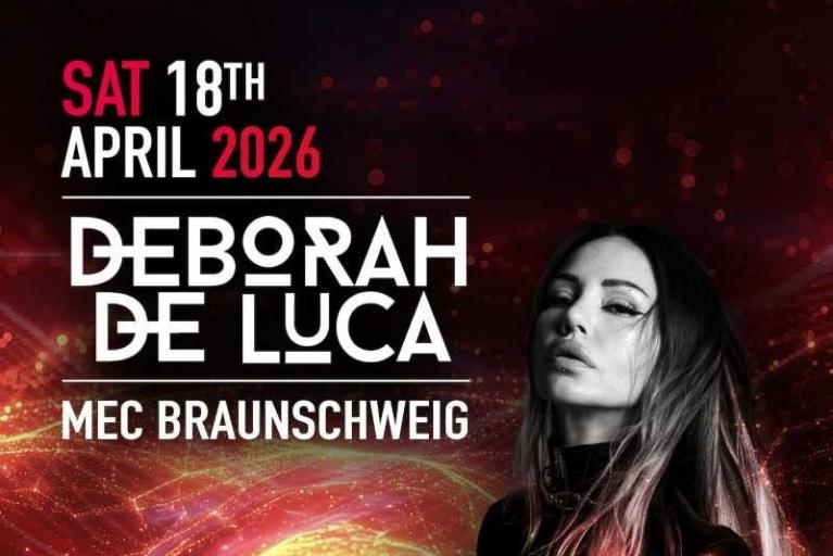 Deborah De Luca – Techno-Ikone live im MEC Braun-schweig