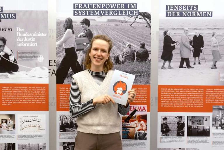 Clara Marz spricht über „Frauen im geteilten Deutschland“