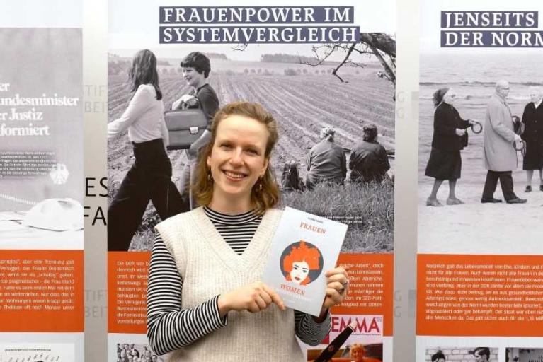 Clara Marz spricht über „Frauen im geteilten Deutschland"