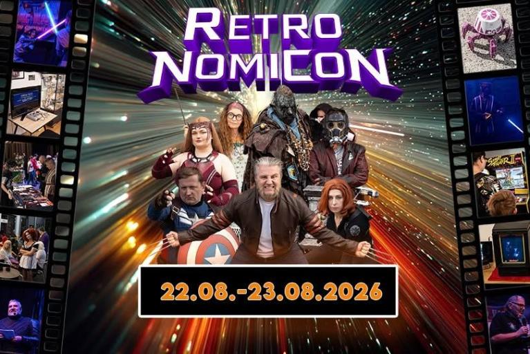 Sie kommt immer näher: RETROnomiCON 2026