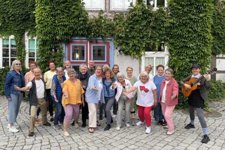 Singen im Museum