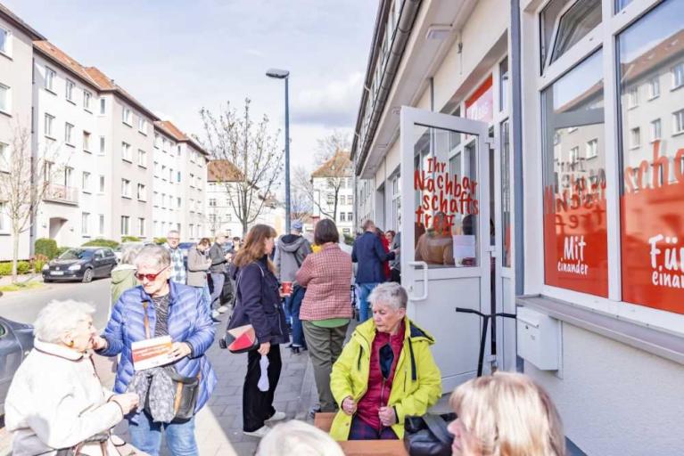 BBG-Nachbarschaftstreff im Sackringviertel eröffnet