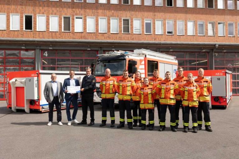 Öffentliche unterstützt die Feuerwehr Braunschweig