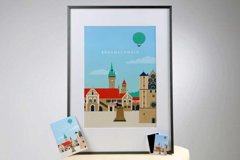 Neue Braunschweig-Illustration von Katinka Reinke