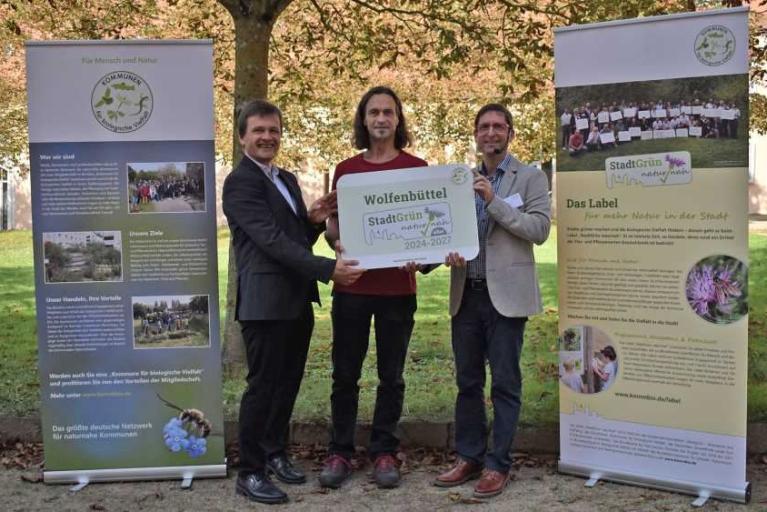 Wolfenbüttel erhält das Label „StadtGrün naturnah“