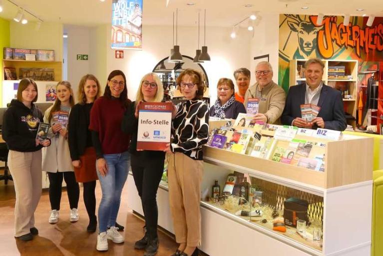 Tourist-Info ab sofort Geopark-Informationsstelle