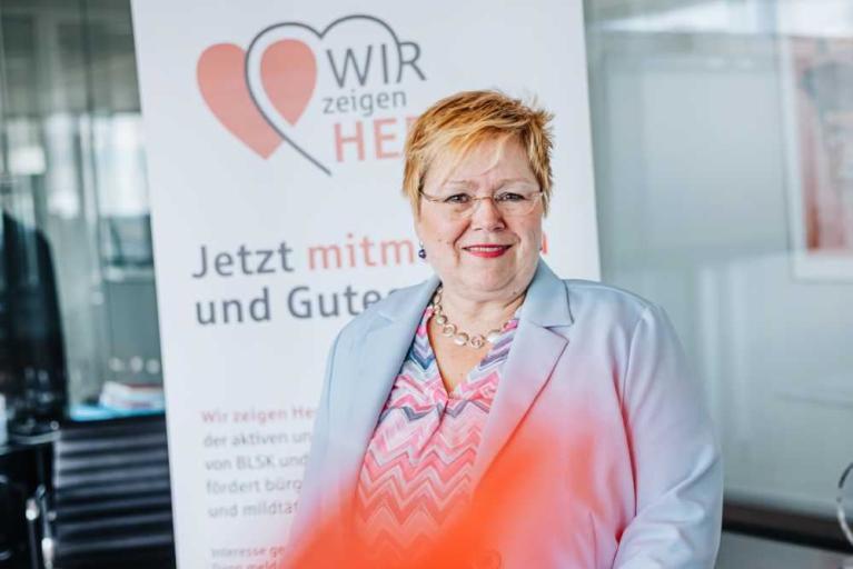 „Wir zeigen Herz“ - ein Herzensprojekt der BLSK