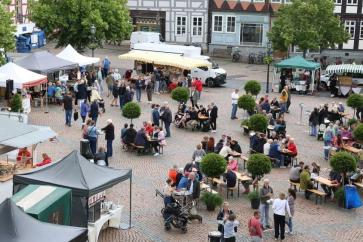 Wolfenbütteler Abendmarkt macht bei jedem Wetter Spaß
