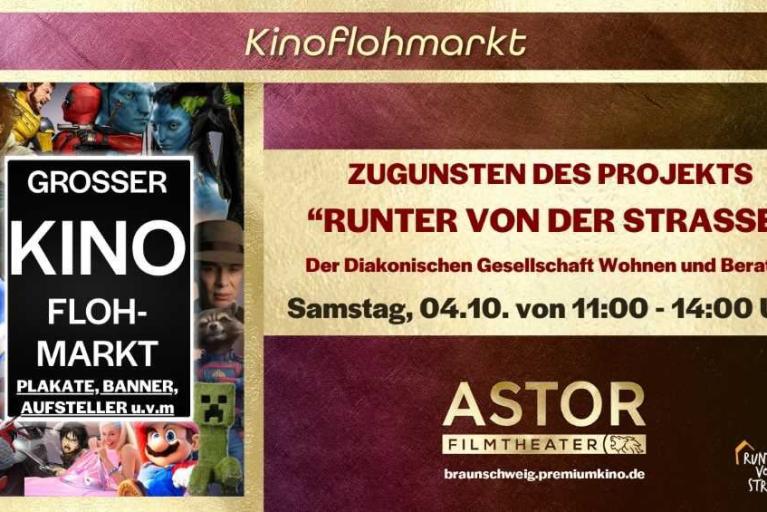Großer Kinoflohmarkt im Astor Filmtheater!