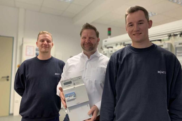 BS Netz installiert 10.000. intelligenten Stromzähler