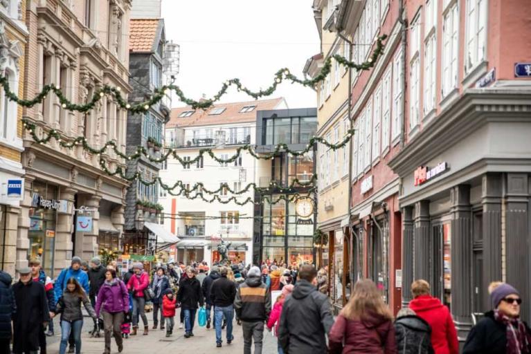 Braunschweiger Innenstadt weiterhin sehr gut besucht
