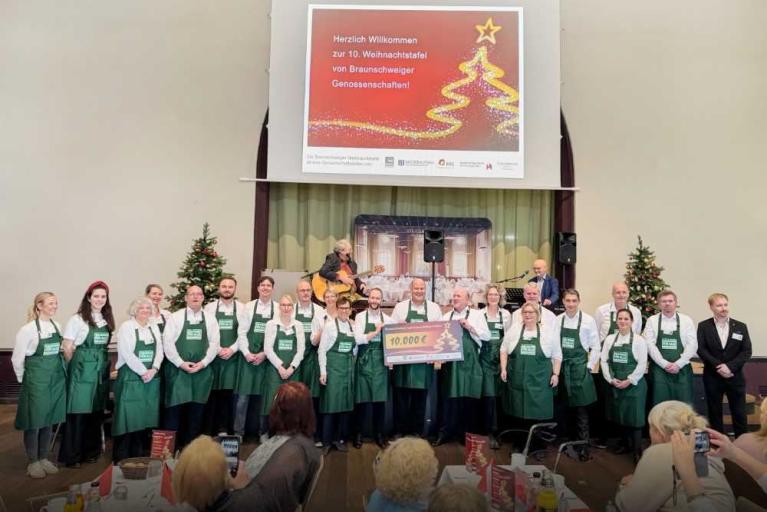 Genossenschaftstafel feiert ihr zehntes Jubiläum