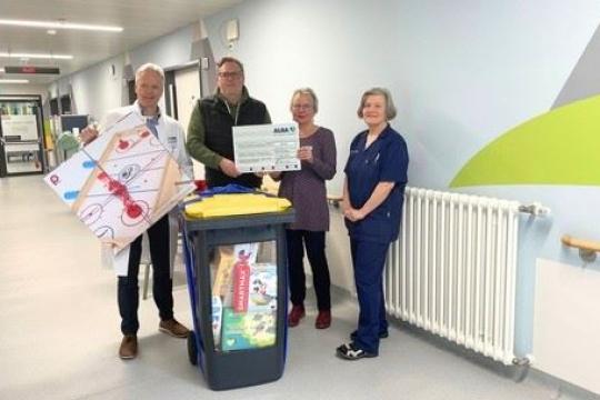 Ergebnis der ALBA-Aktion „Pfand gegen Kamelle“