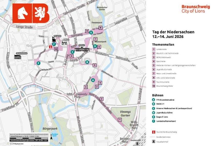 Tag der Niedersachsen: Die erste Flächenplanung steht