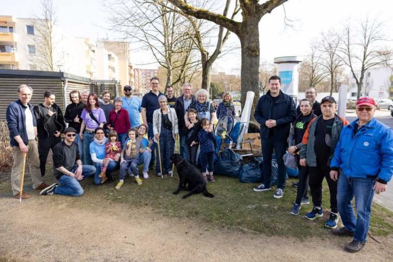 Rund 17.300 Menschen halfen mit beim Stadtputz