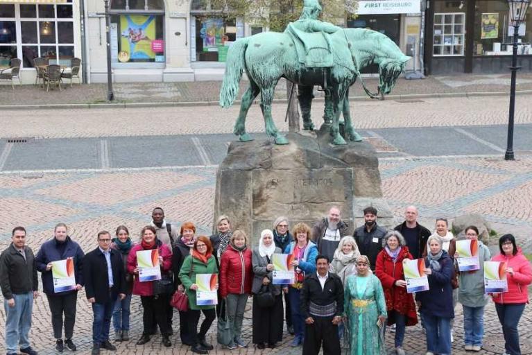 Tag der Begegnung am 8. Mai auf dem Stadtmarkt