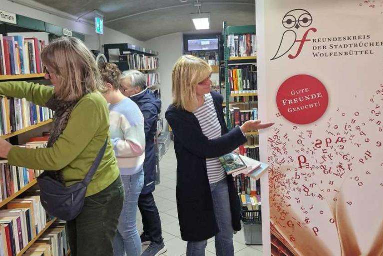 Frühjahrs-Buchflohmarkt in Wolfenbüttel