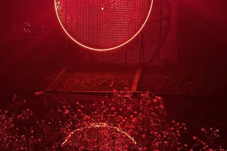 Ein Stück Lichtparcours beim Tag der Niedersachsen