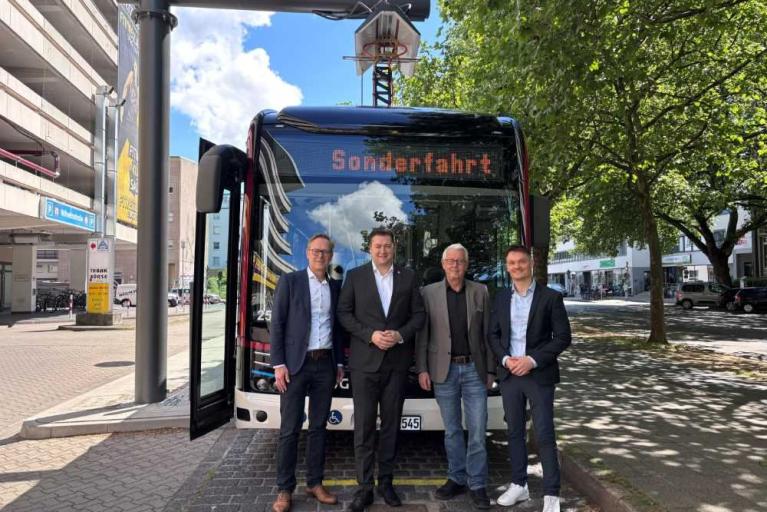 BSVG nimmt neue Lade-Infrastruktur in Betrieb