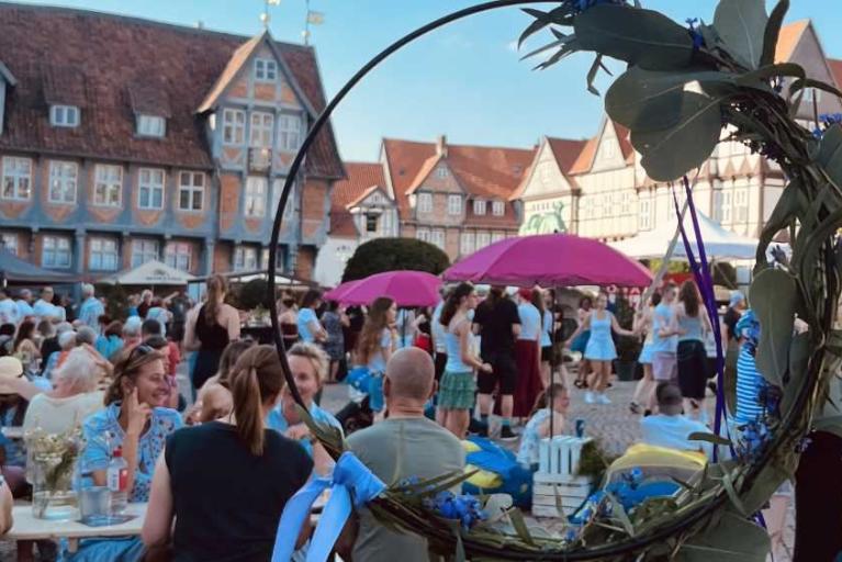 Sommerlicher Treffpunkt in Wolfenbüttel