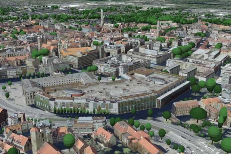 Umfangreiches Update für den Digitalen Basiszwilling der Stadt