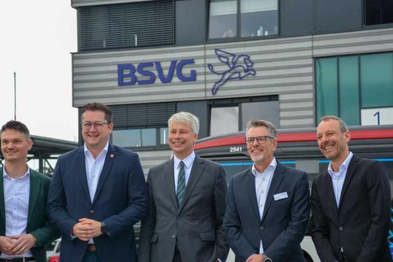 BSVG feiert Meilensteine gemeinsam mit Bundesverkehrsminister