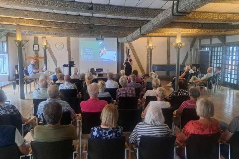 Ausgebuchter Ratssaal in Wolfenbüttel
