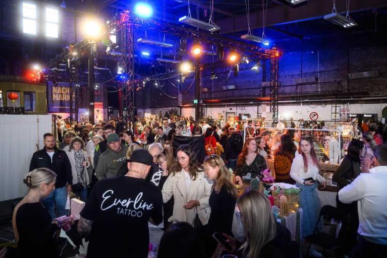 Mehr als 1.500 Besucher:innen beim ersten nacht:markt
