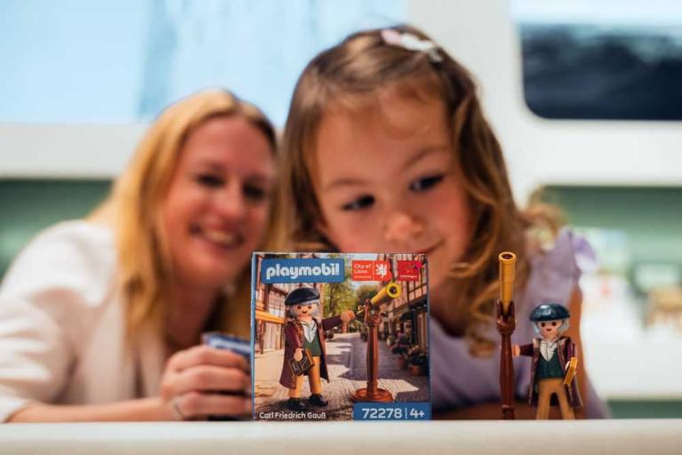 Neues Playmobil-Set mit Carl Friedrich Gauß