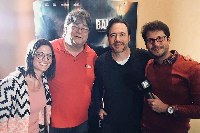 Bully (2.v.re) beim Interview im C1 Cinema.