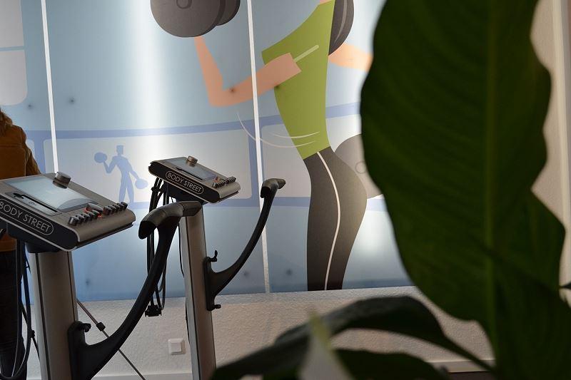 Wer mag, kann auch nebeneinander trainieren.