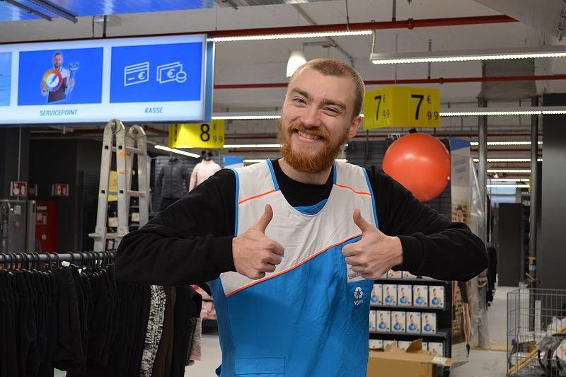 Gute Stimmung am Vortag der Eröffnung.