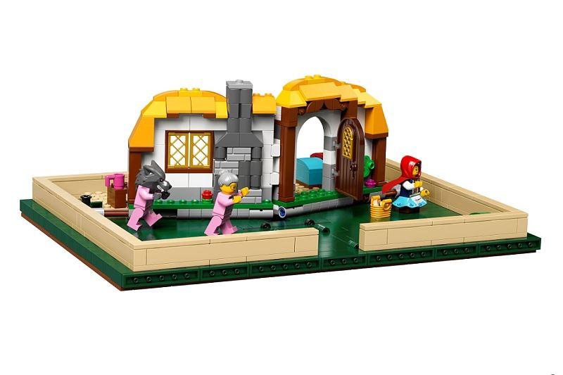 Das neue LEGO Pop-Up-Buch "Rotkäppchen"