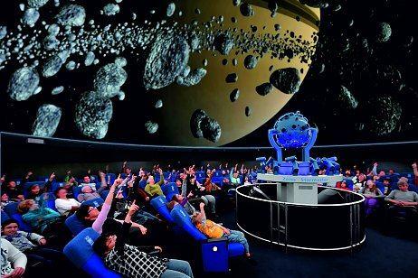 Das 360° Erlebnis im Planetarium Wolfsburg