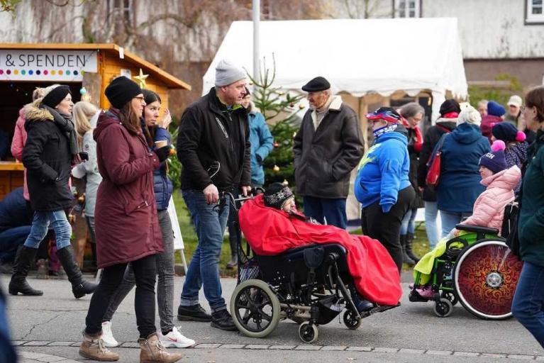 Inklusiver Weihnachtsmarkt in Neuerkerode