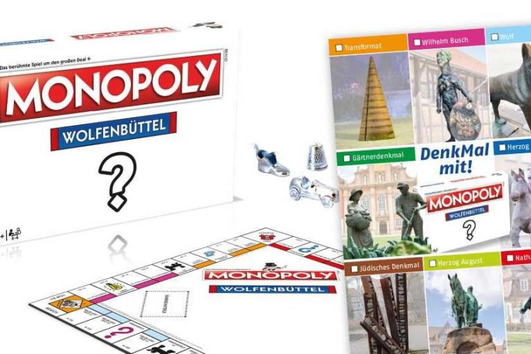 Ab Winter 2024 gibt es eine MONOPOLY-Edition Wolfenbüttel