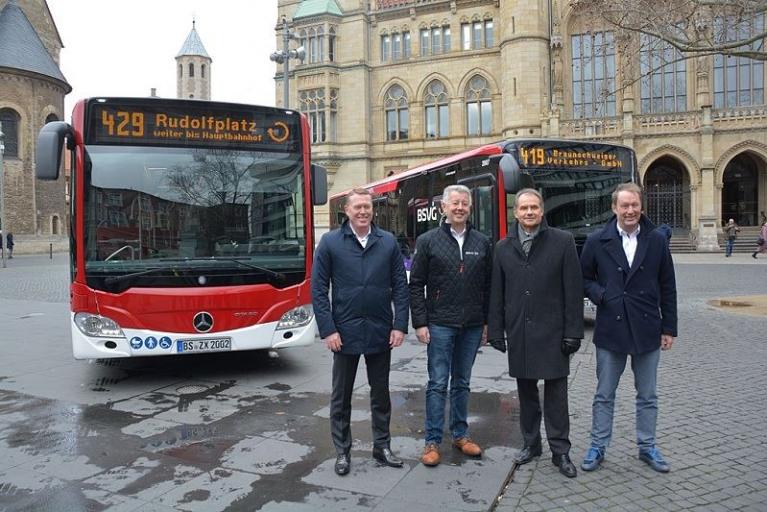 Neue Busse für einen modernen ÖPNV in Braunschweig