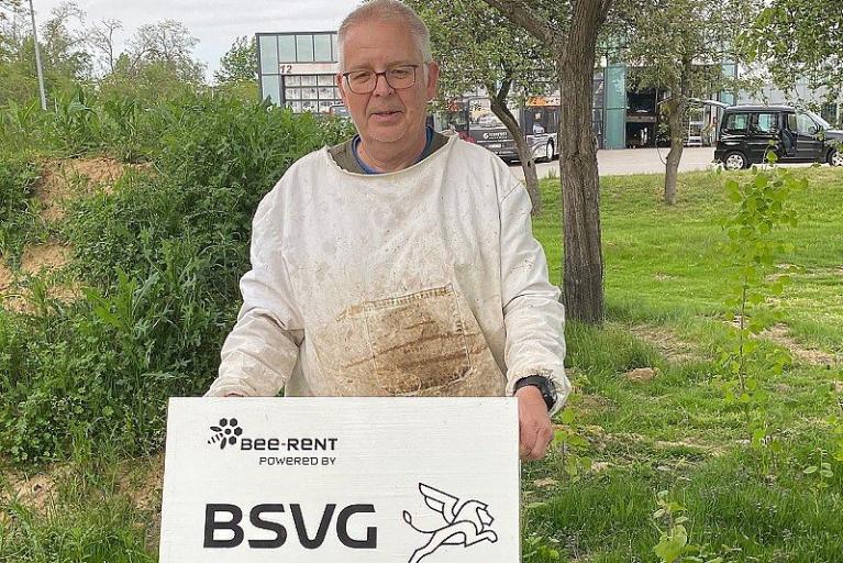 BSVG bietet zwei Bienenvölkern ein neues Zuhause