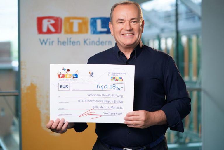 Millionenspende von „RTL Wir helfen Kindern“ für die Region