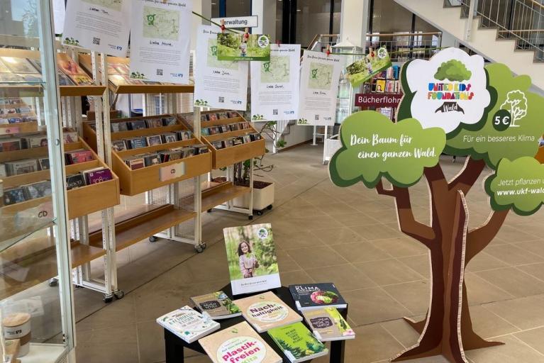 Stadtbibliothek setzt auf Nachhaltigkeit