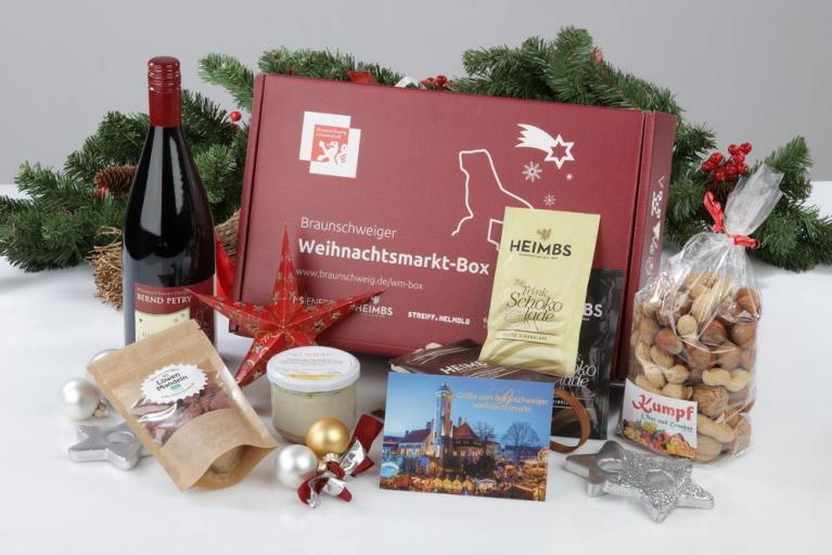 Braunschweiger Weihnachtsmarkt-Box in der Touristinfo