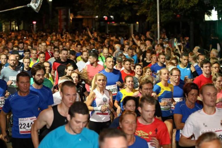 Streckenführung und Straßensperrungen beim 37. Nachtlauf