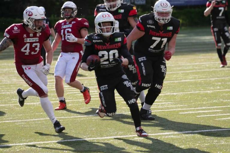 New Yorker Lions testen erfolgreich in Hamburg