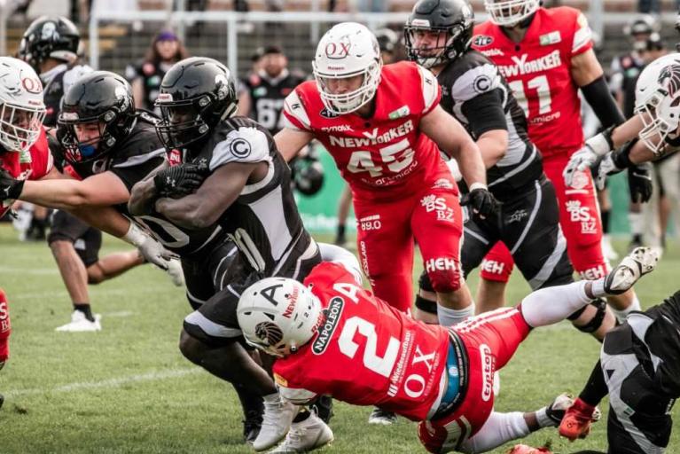New Yorker Lions unterliegen kämpferischen Berlin Rebels